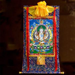 Four-Armed Avalokiteshvara Thangka