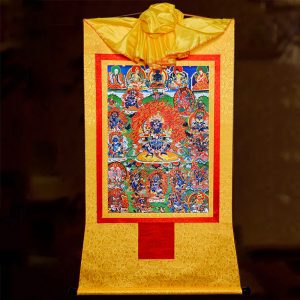 Two-Armed Mahakala Thangka