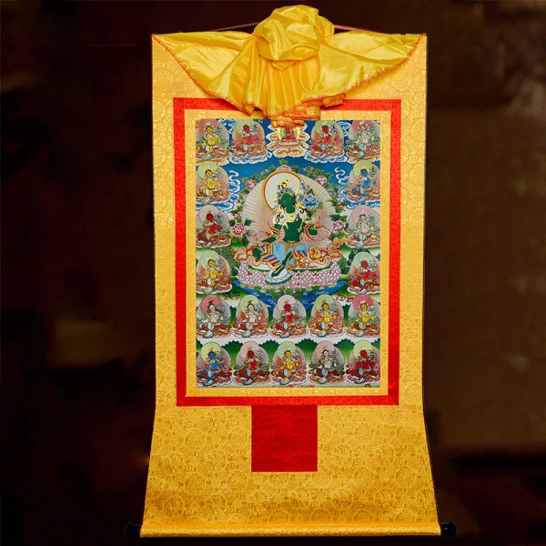 Green Tara Thangka