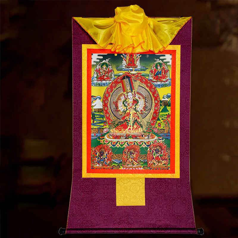 White Parasol Buddha Thangka