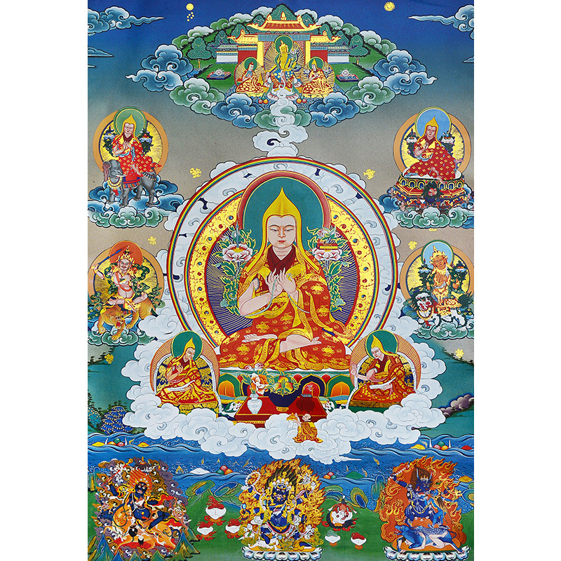 Je Tsongkhapa Thangka