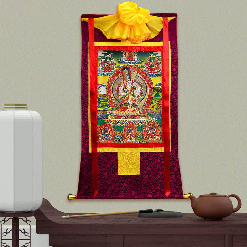 White Parasol Buddha Thangka