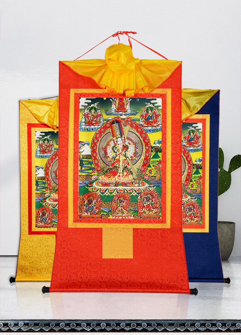 White Parasol Buddha Thangka