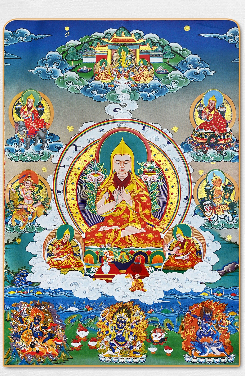 Je Tsongkhapa Thangka