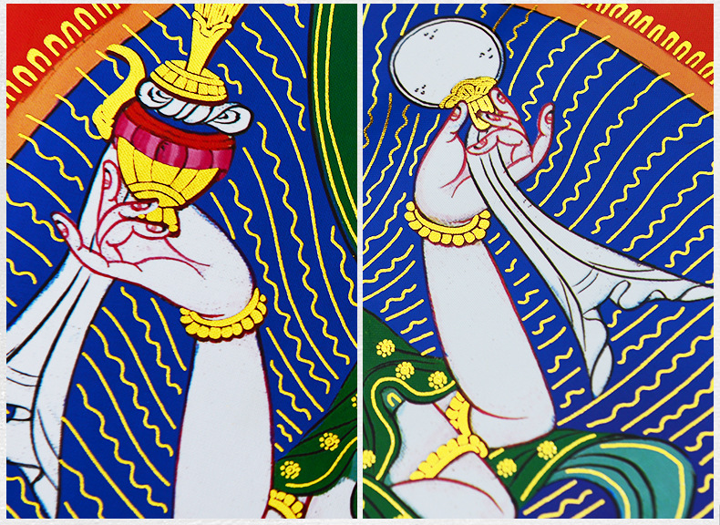 Four-Armed Avalokiteshvara Thangka