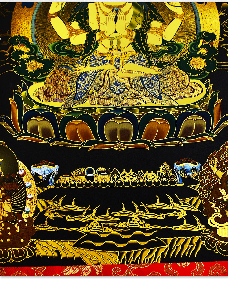 Four-Armed Avalokiteshvara Thangka