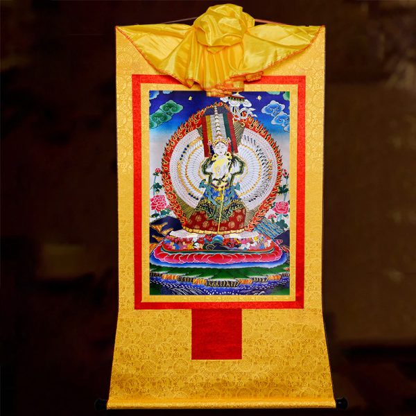 White Parasol Buddha Thangka