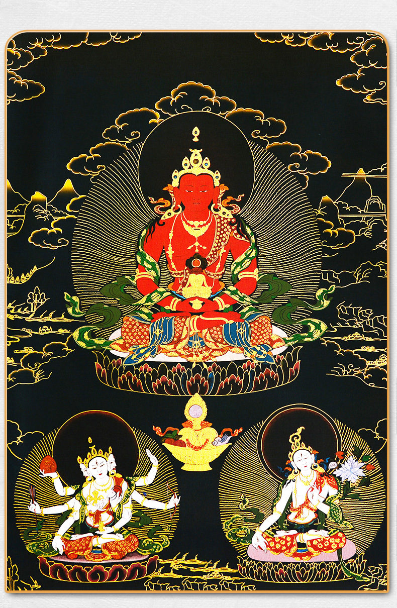 Long Life Buddha Thangka